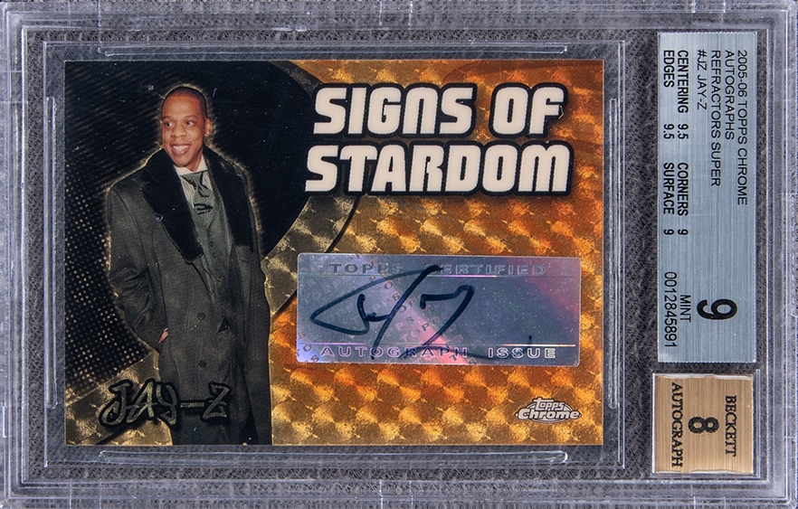 Jay-Z Card Auctions for Over $100,000!
