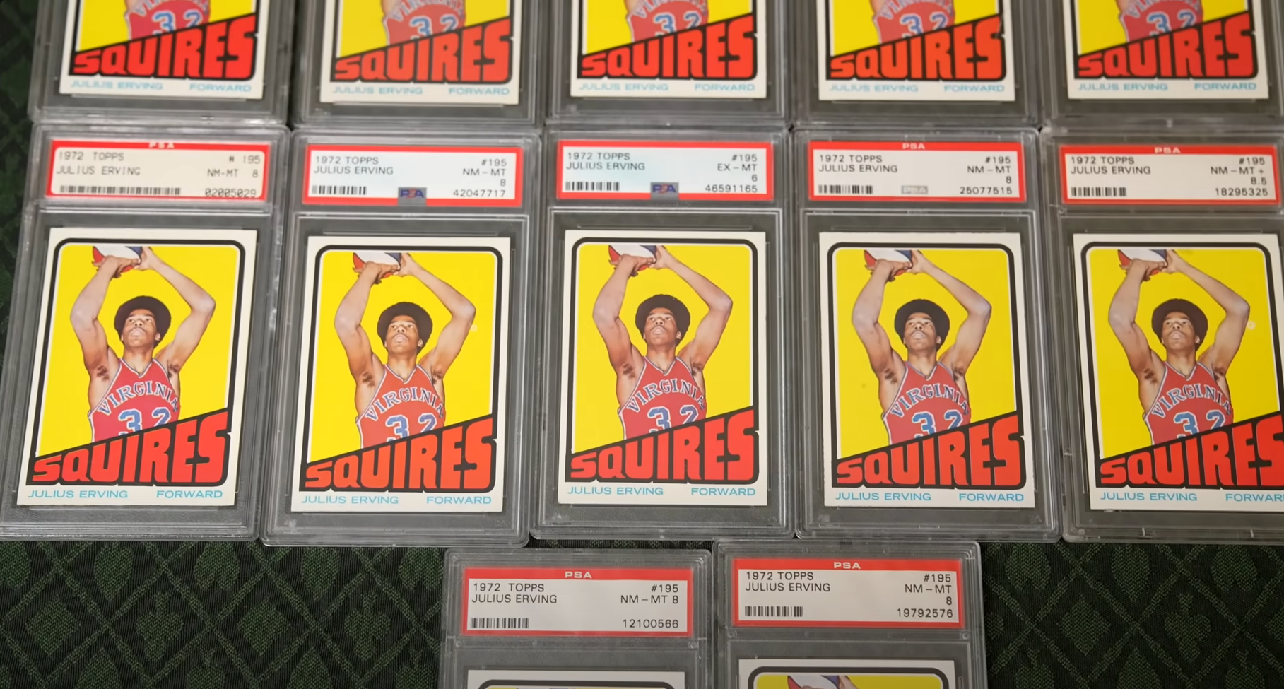 Ascending to Greatness: The Legacy of Julius Erving and His 1972 Topps Rookie Card