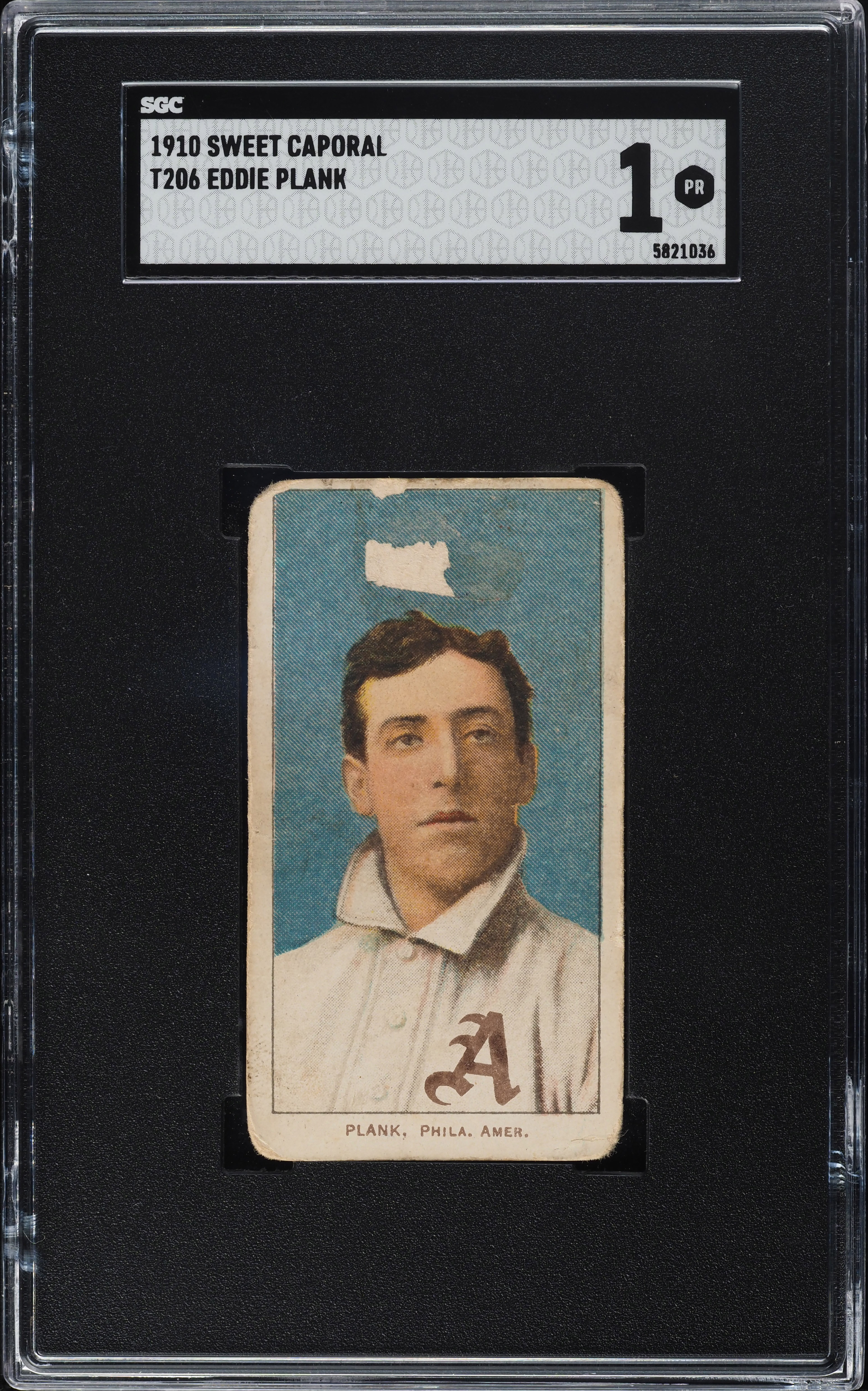 Exploring the Rarity of Eddie Plank's 1909-11 T206 Card in PWCC Auction