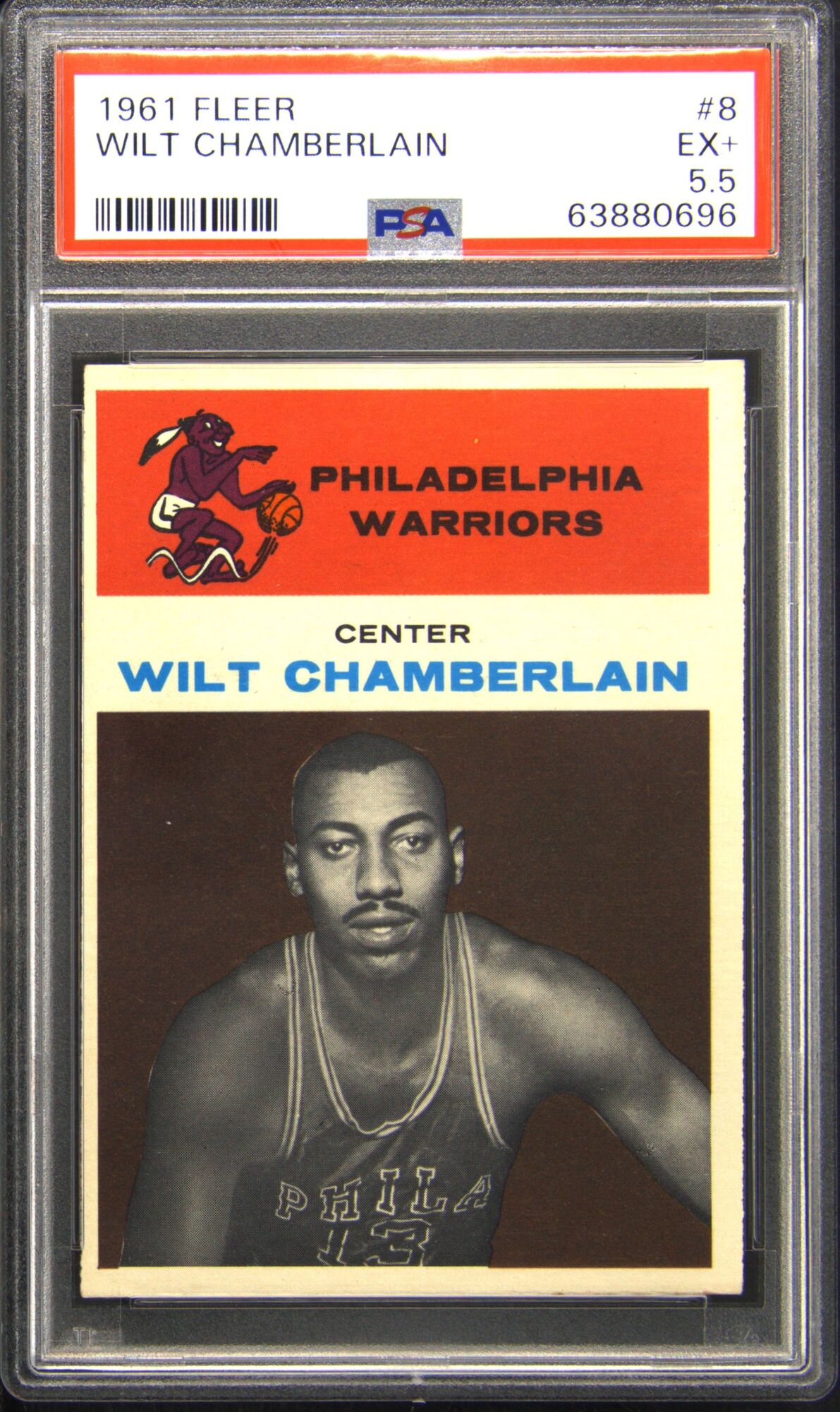 The Rise in Value of Wilt Chamberlain's 1961 Fleer Rookie Card