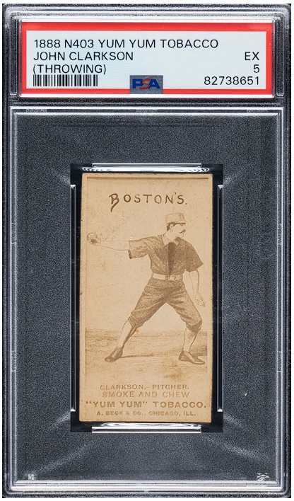 Rare 19th Century Memorabilia and Vintage Cards Shine in Robert Edward Auctions' January Encore Event