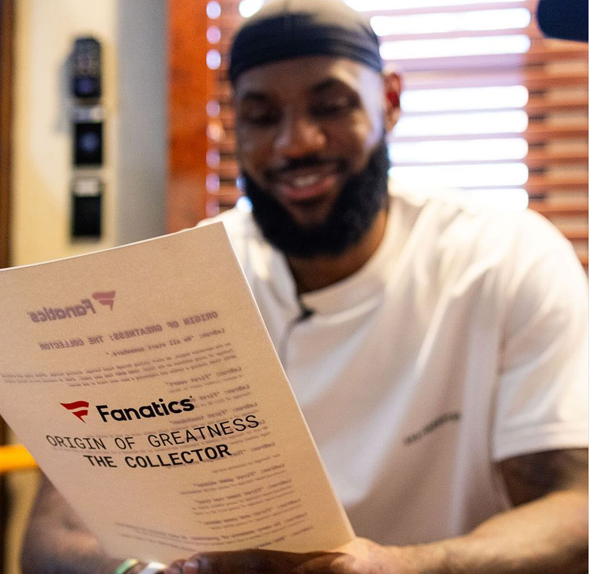 LeBron James Strikes Exclusive Trading Card Deal with Fanatics, Launching New Era in Collectibles