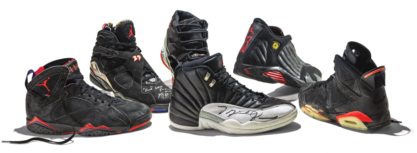 Michael Jordan's Championship-Worn Sneakers Set for Auction: A Historic Collection