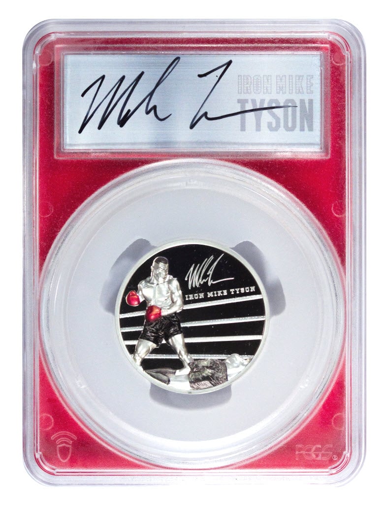 $10,000 Reward for Return of Rare Mike Tyson Signature Series Coin Prototypes