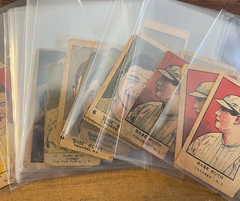 Remarkable Discovery: Georgia Store Unveils Vintage Card Treasure Including Babe Ruth