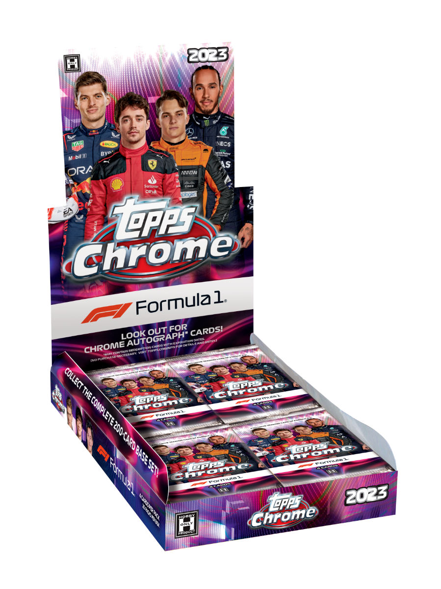 Formula 1 Renews Exclusive Trading Card Partnership with Topps