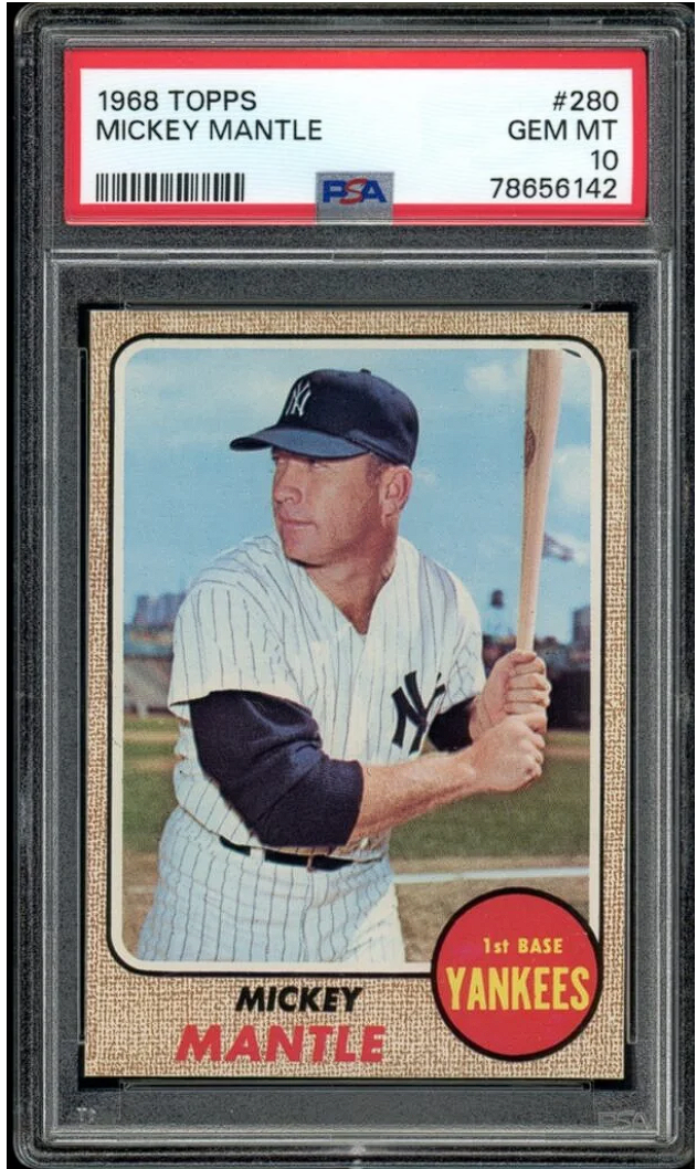 Mile High Card Company Auction Features Premier 1968 Topps Set and Vintage Cards