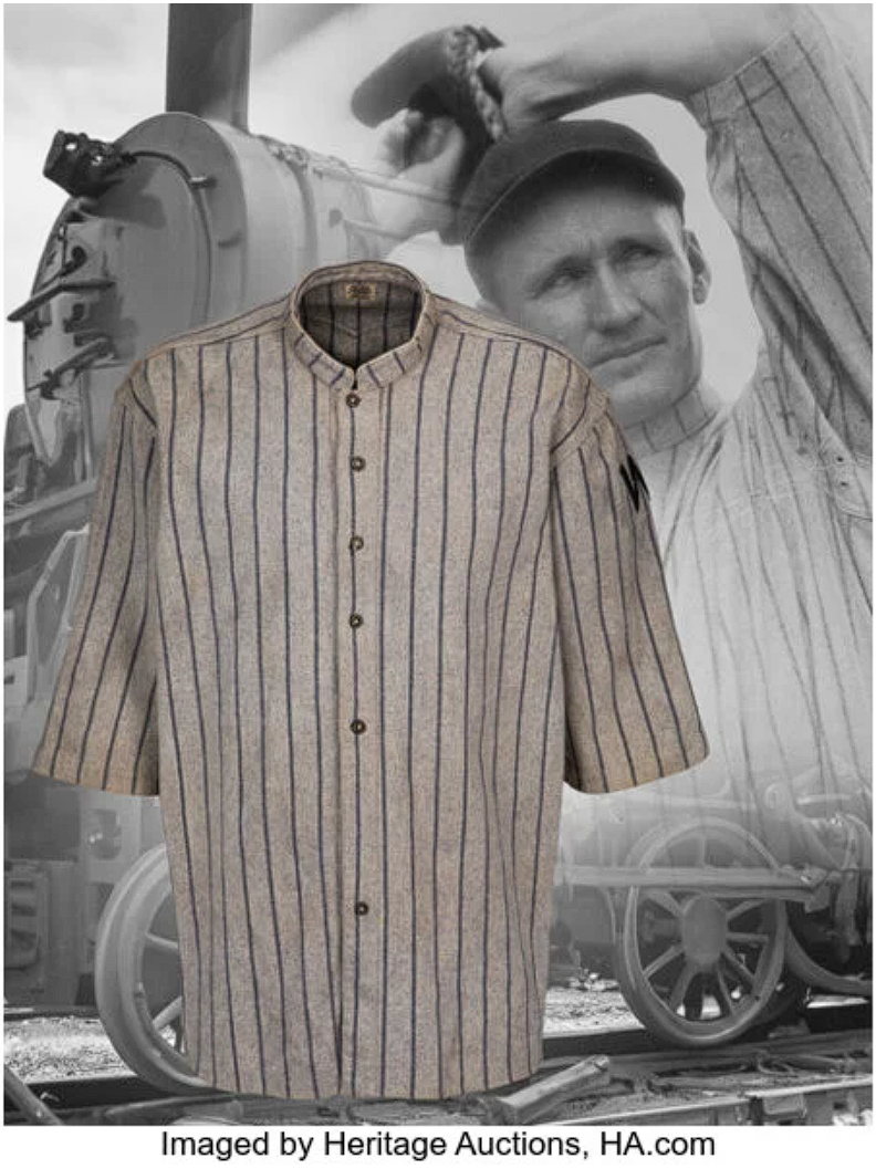 Rare Walter Johnson Jersey from 1919-1922 to Auction