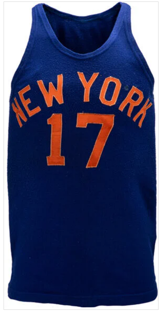 Historic 1950s New York Knicks Game-Worn Uniforms Hit the Auction Block