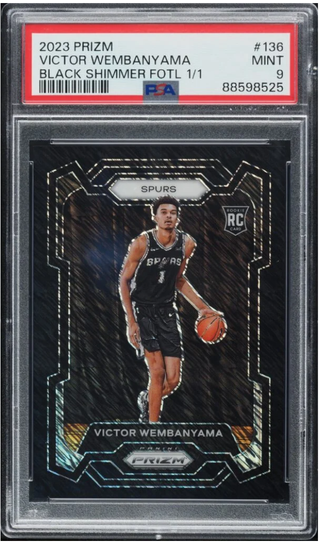 Record-Breaking Sale of Victor Wembanyama Rookie Card at Auction