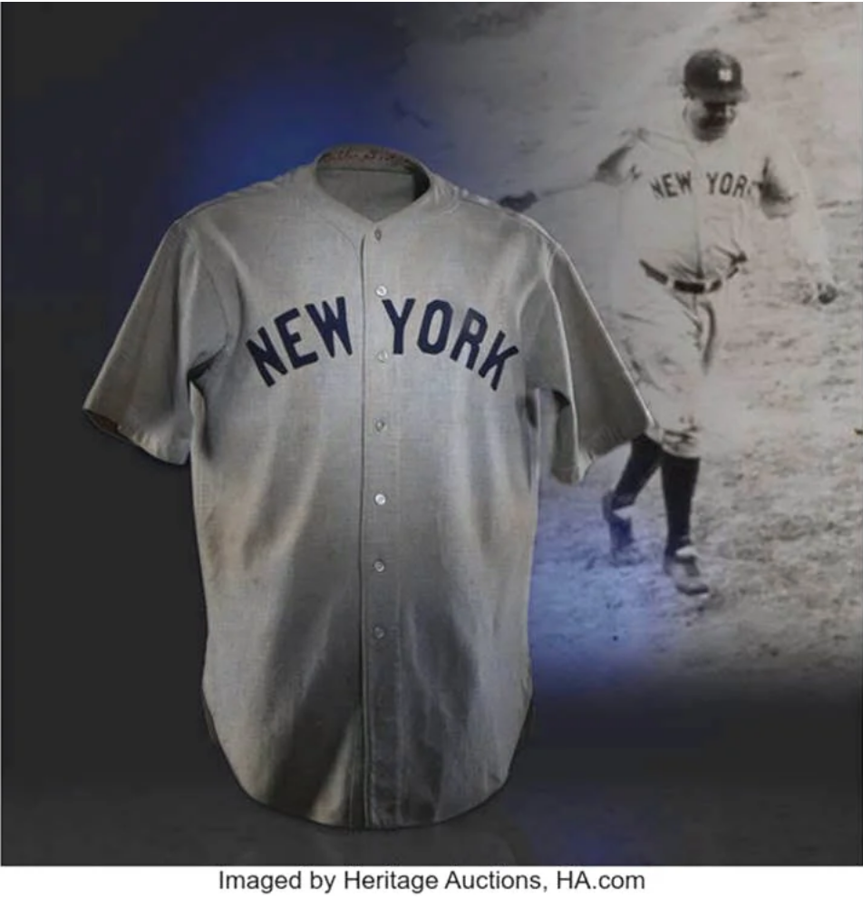 Babe Ruth's 'Called Shot' Jersey Takes Center Stage at Heritage Auctions