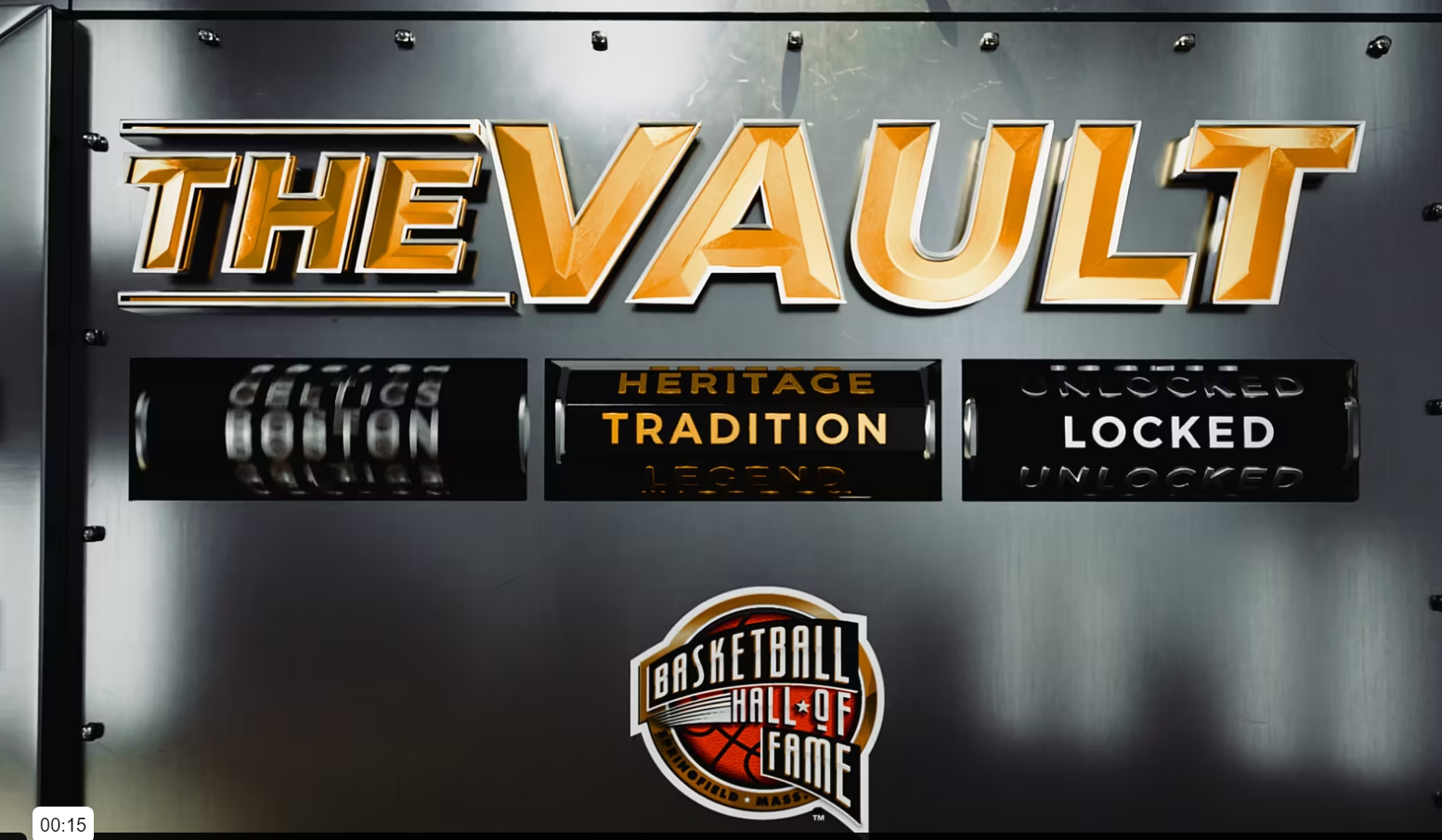 Naismith Basketball Hall of Fame Launches New Exhibit: "The Vault: Boston Celtics Unlocked"