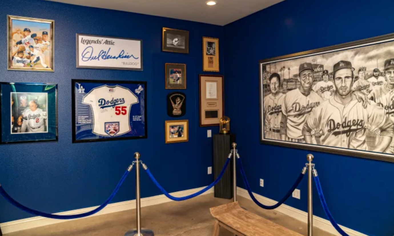 MLB Legend Orel Hershiser Debuts "Legend's Attic" – A Sports Museum and Collectibles Haven in Claremont