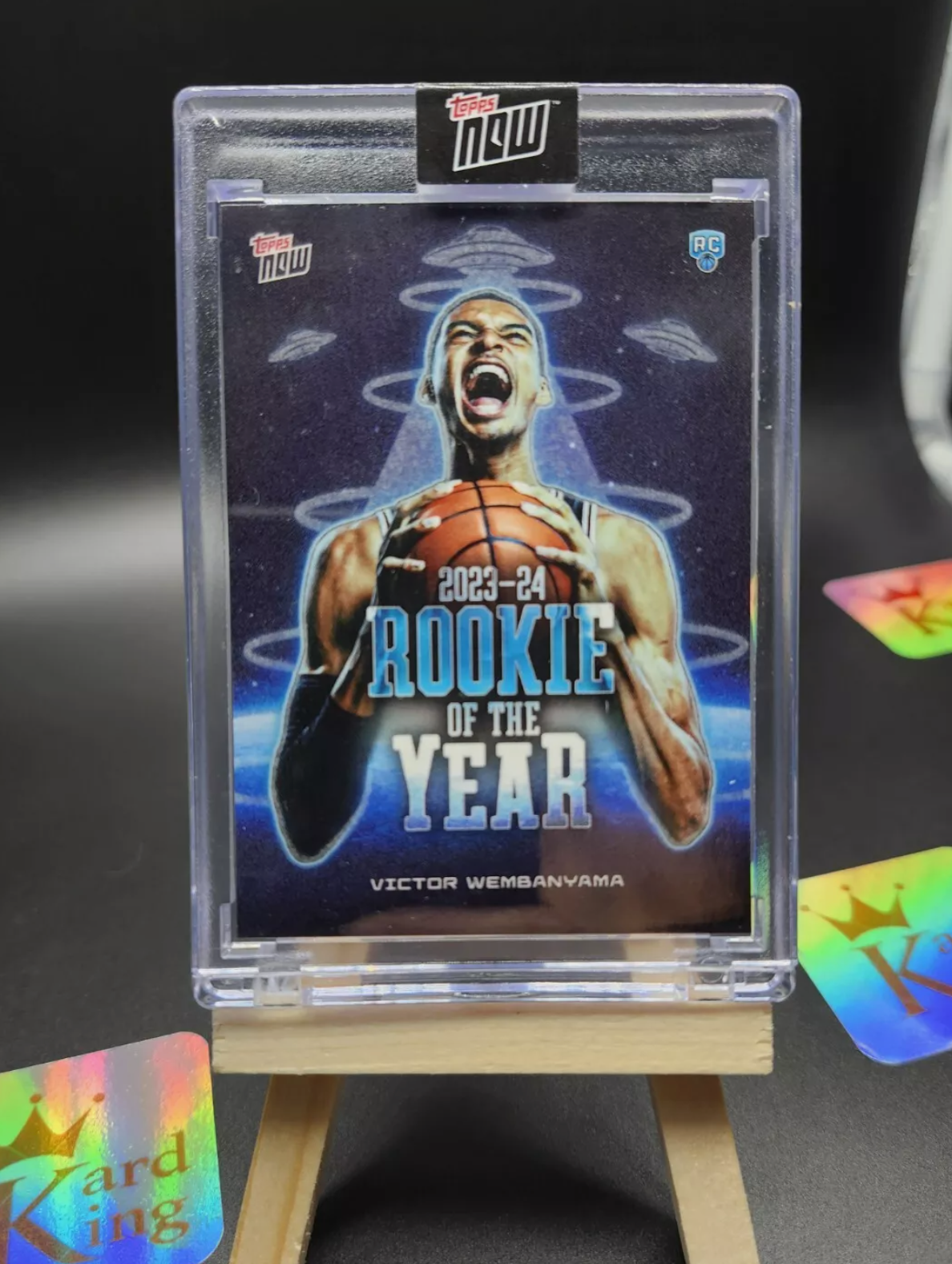 Topps NOW Victor Wembanyama Rookie Card Surprise: Glow-in-the-Dark Variation Discovered