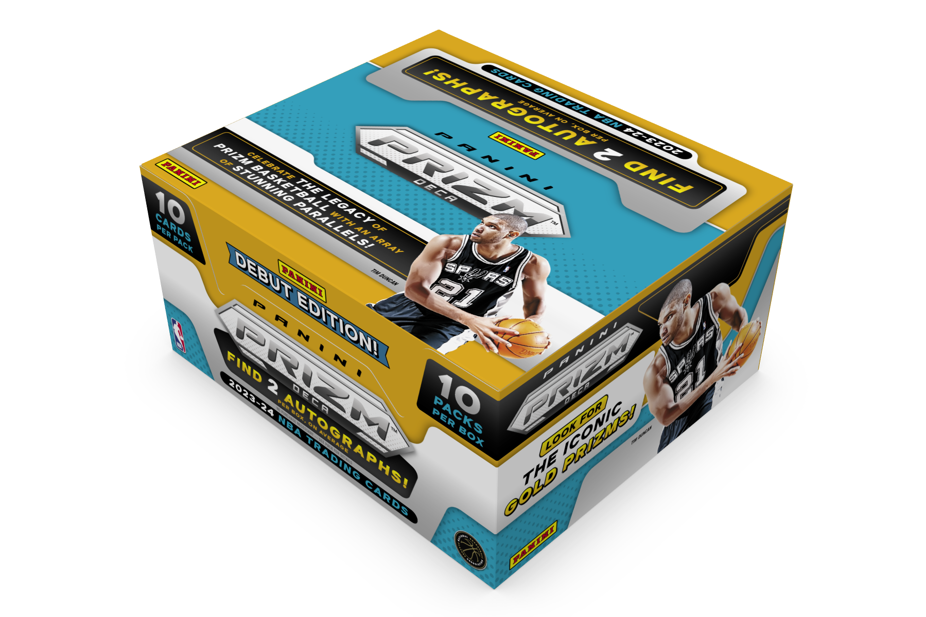 Introducing the 2023-24 Panini Prizm Deca NBA Trading Card Box: A New Era in Basketball Collecting