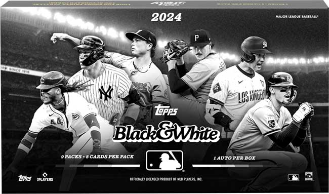 2024 Topps Black and White Baseball: Checklist, Team Set Details, and Key Features