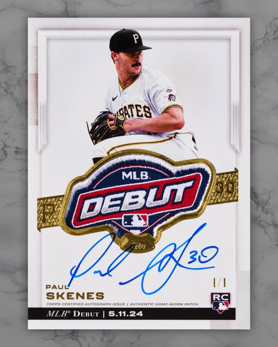 Paul Skenes MLB Debut Patch Card Controversy: The Chase, The Bounties, and The Backlash
