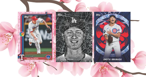 Takashi Murakami and Topps Unveil Exclusive 2025 MLB Tokyo Series Baseball Cards