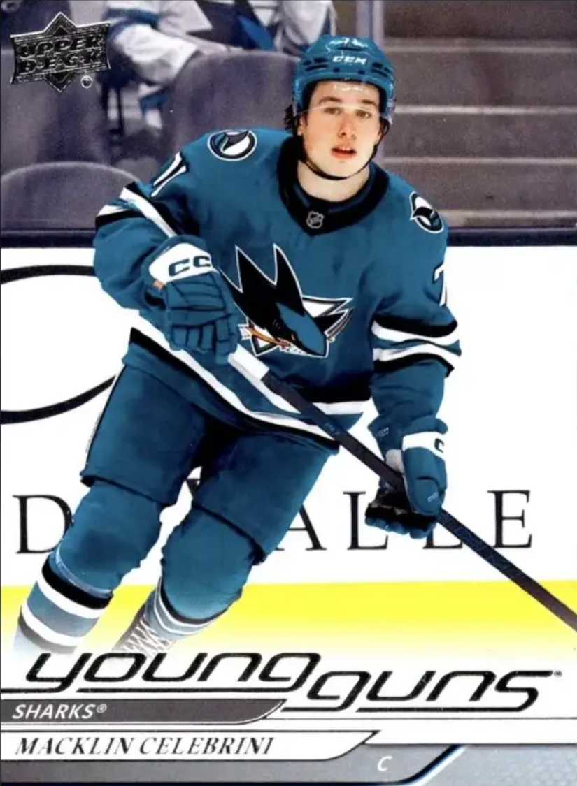 Macklin Celebrini’s Young Guns Cards Ignite the Hockey Hobby with UD Series 2 Release