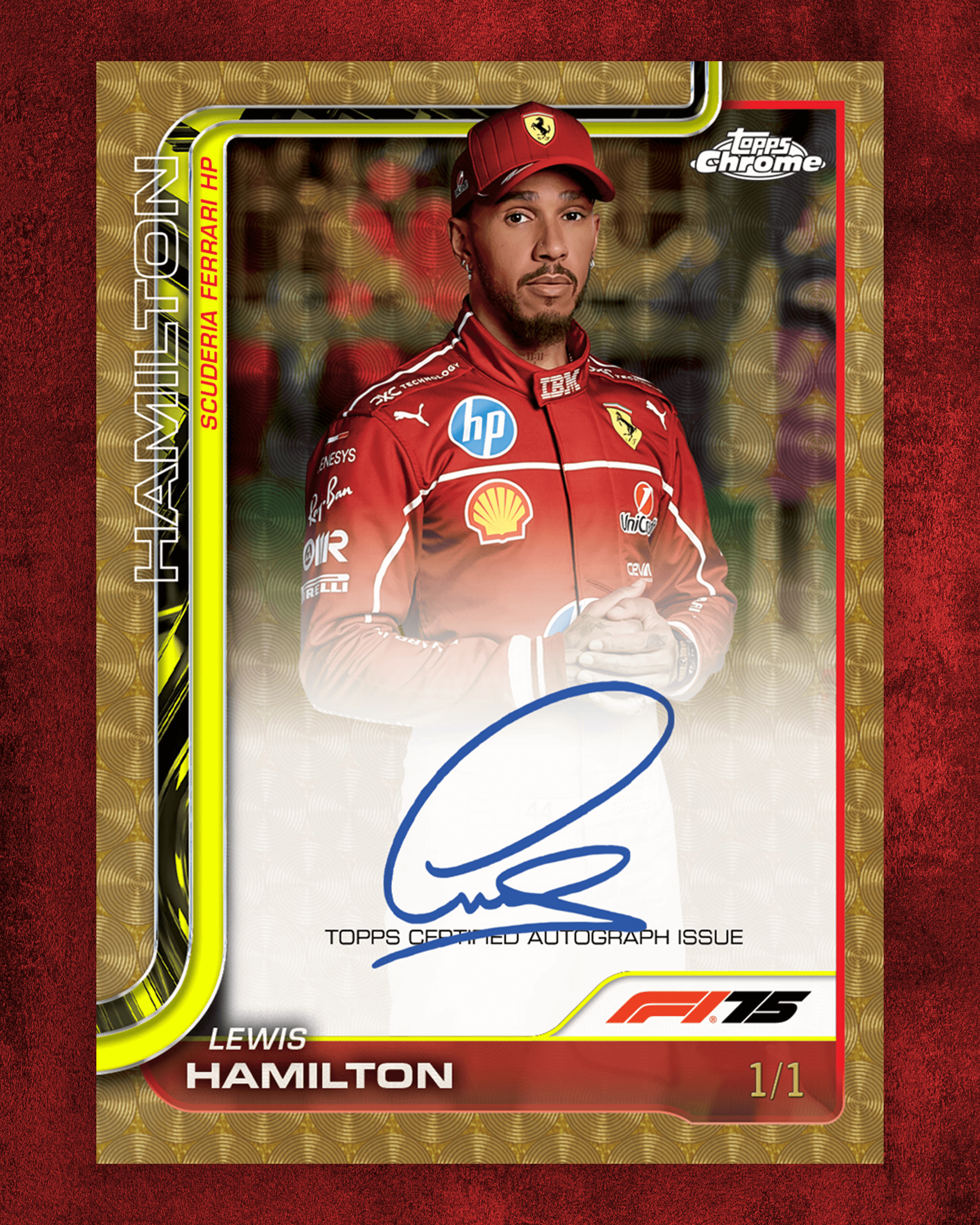 Lewis Hamilton Teams Up with Fanatics Collectibles, Reveals His Most Cherished Keepsakes