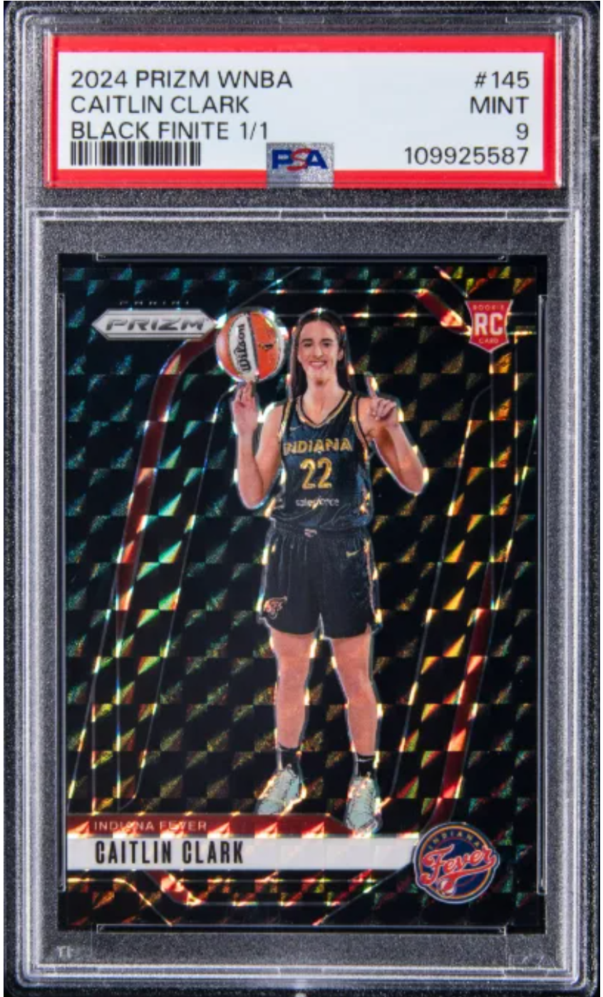 Caitlin Clark 1-of-1 Rookie Card Commands $275,000 at Auction