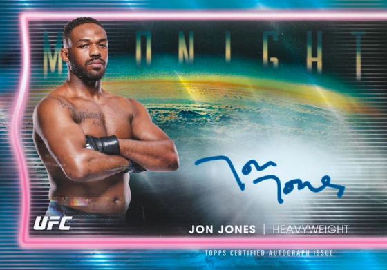 2025 Topps Midnight UFC: Fighting Under the Stars