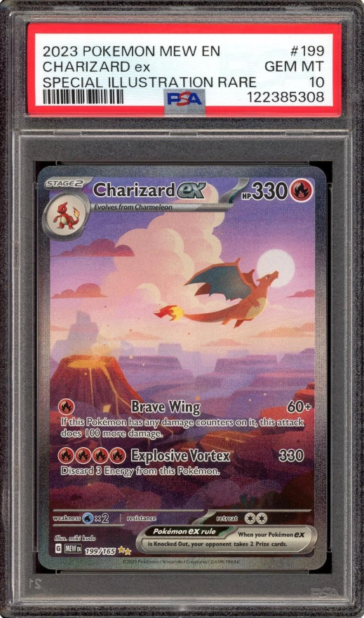 Charizard’s Second Wind: 2023 Pokémon 151 Charizard ex turns momentum into muscle