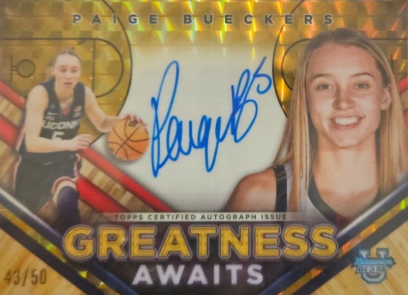 Paige Bueckers Ignites Dallas Wings and the Card Market