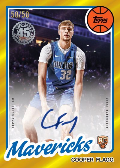 Topps Returns to Licensed NBA Cards with a Deep 2025-26 Flagship Set