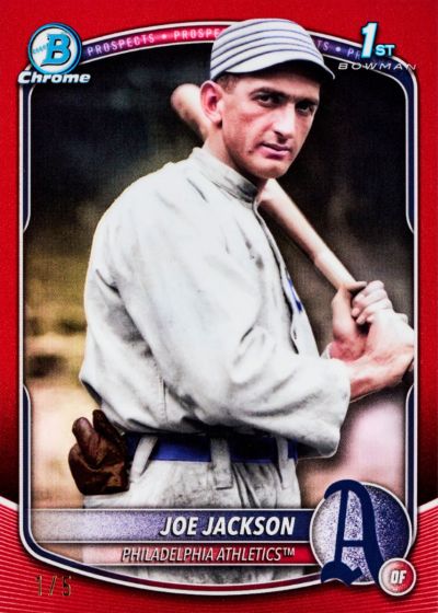 Topps’ first Shoeless Joe Jackson card is finally happening