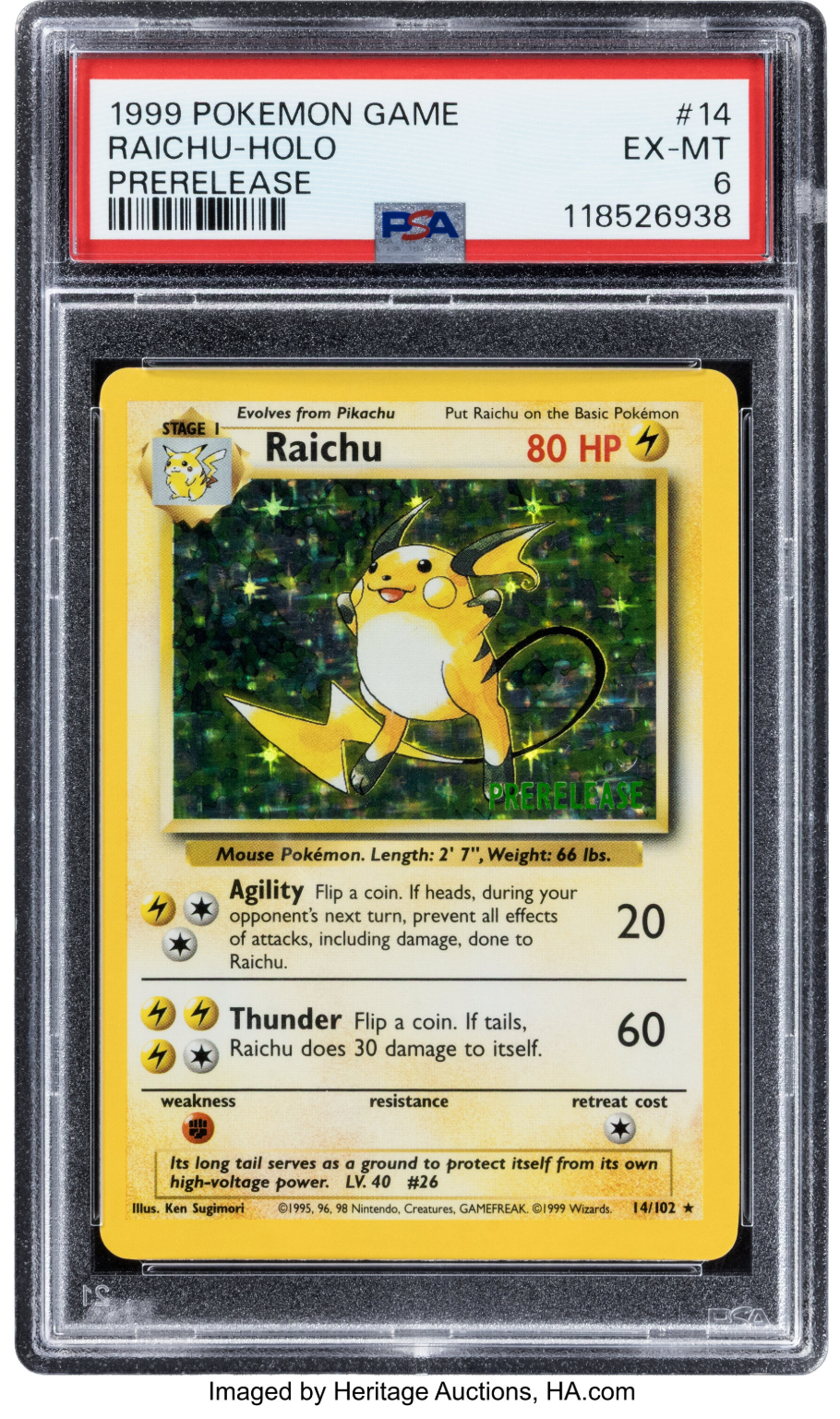 A myth turns real: Prerelease Base Set Raichu sells for a record $555,000
