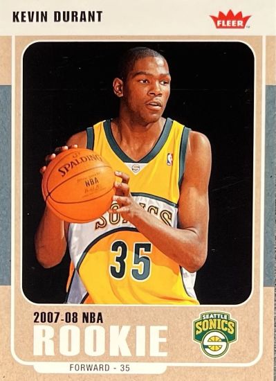 Kevin Durant Rookie Cards Keep Climbing